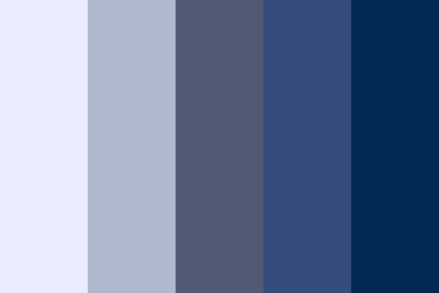 blue aesthetics Color Palette