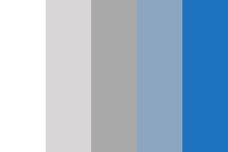 Blog Blue Grey Color Palette