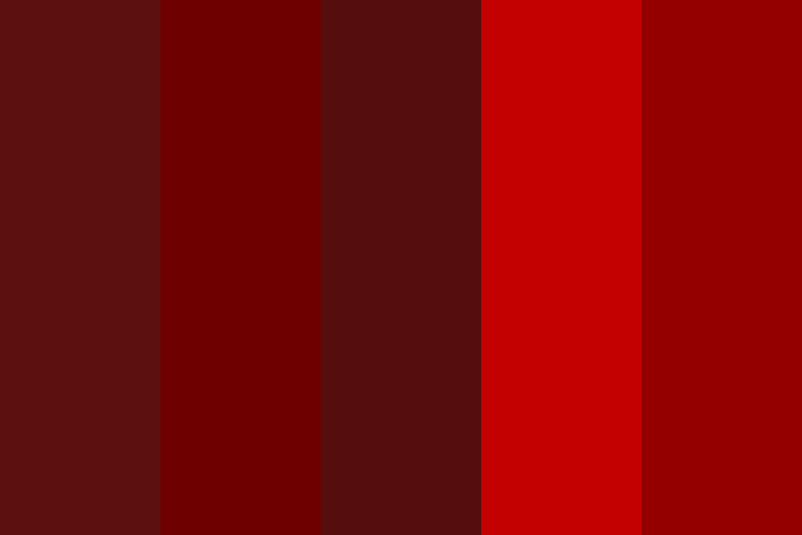 dark red Color Palette