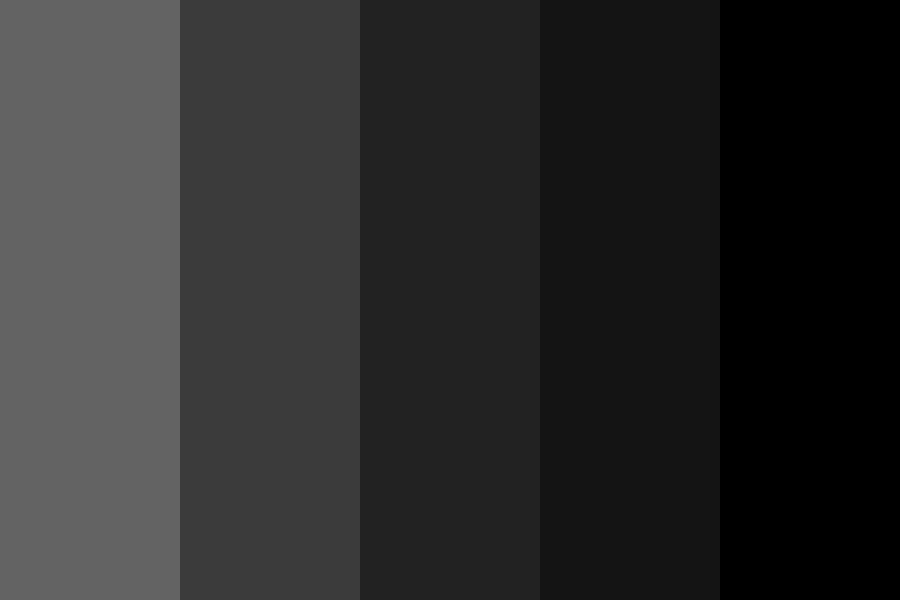 Dark Grey l Color Palette