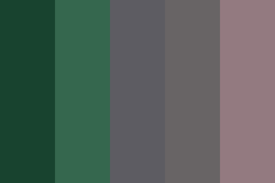 Emerald Dust color palette