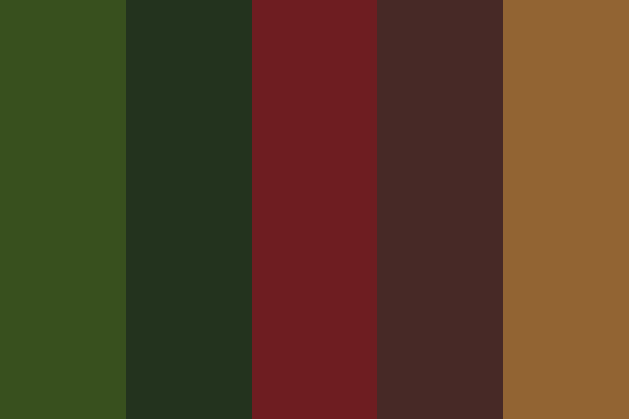 Vobiscum Red color palette