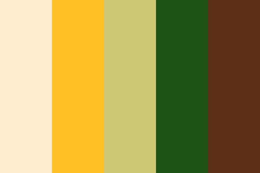 color palette from image red green yellow