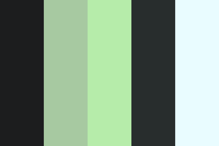 monochrome tube display color palette
