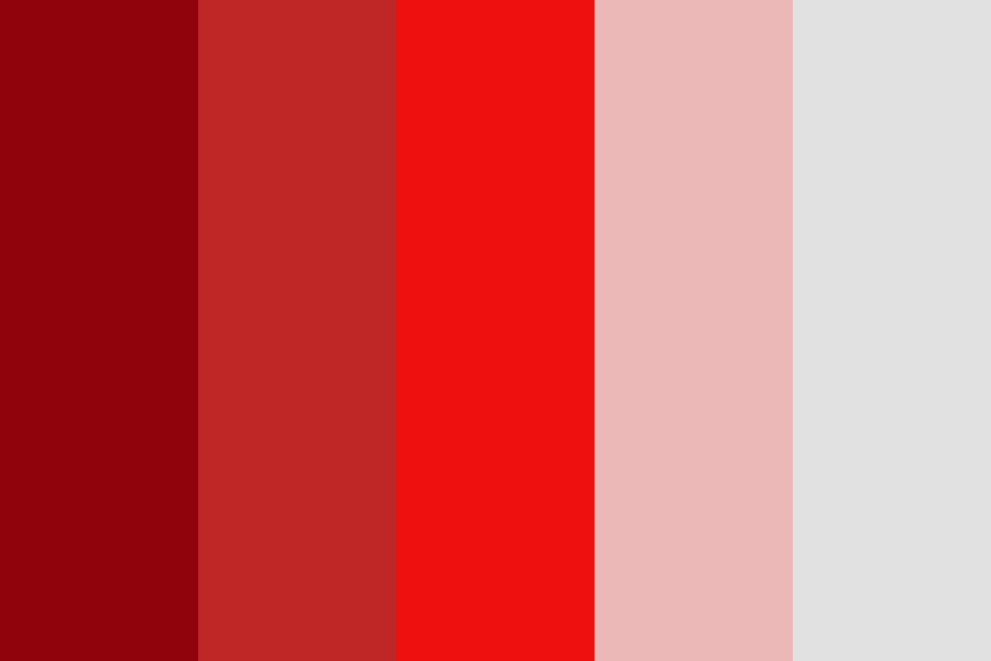 YouTube Colors Color Palette