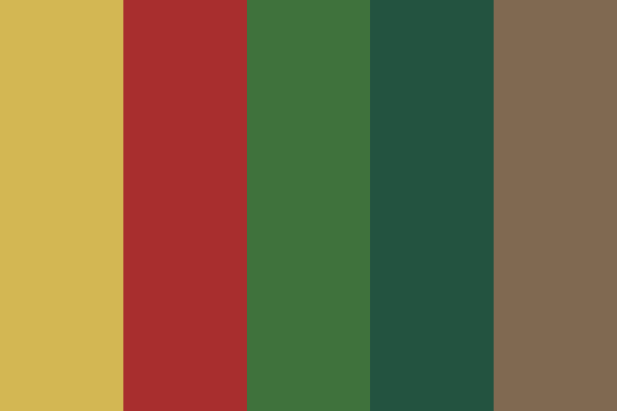 Christmas Things color palette