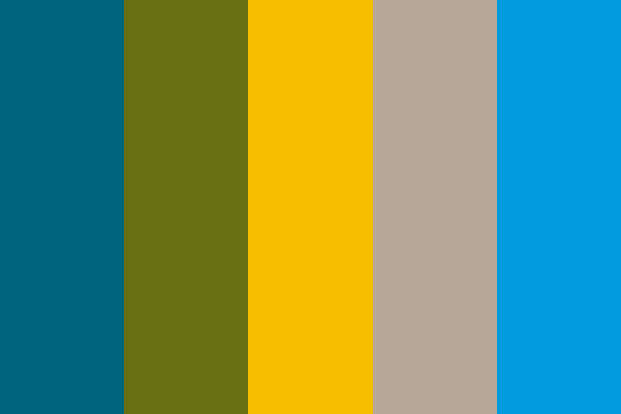 Woods To Waves color palette