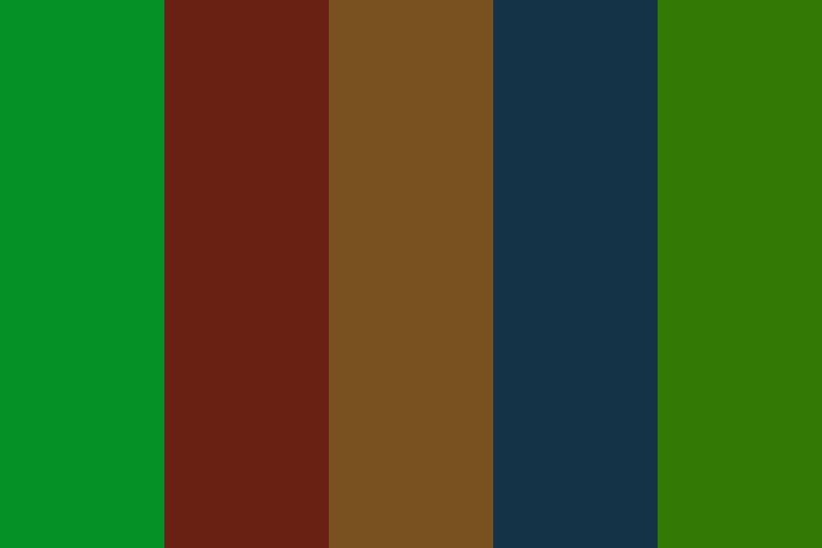 random colors we typed color palette