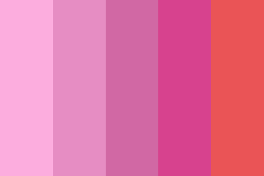 Peppa The Pig Color Palette