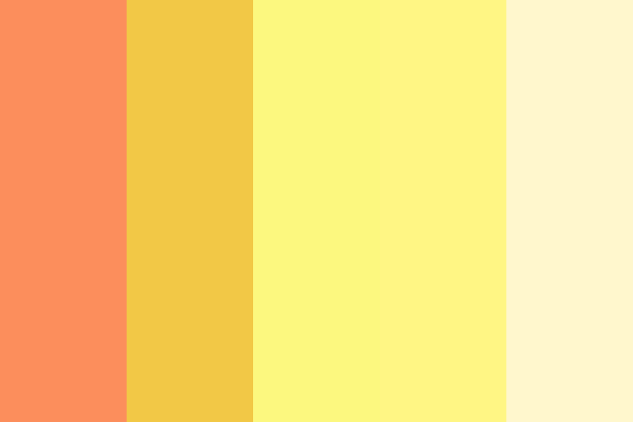 MH Orange Yellow color palette