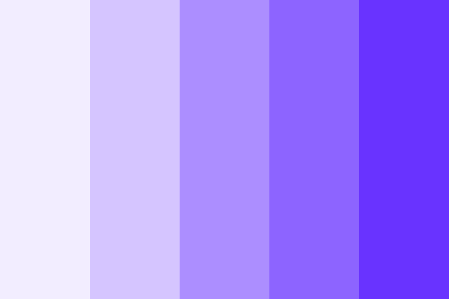 Bioluminescent Burple Color Palette