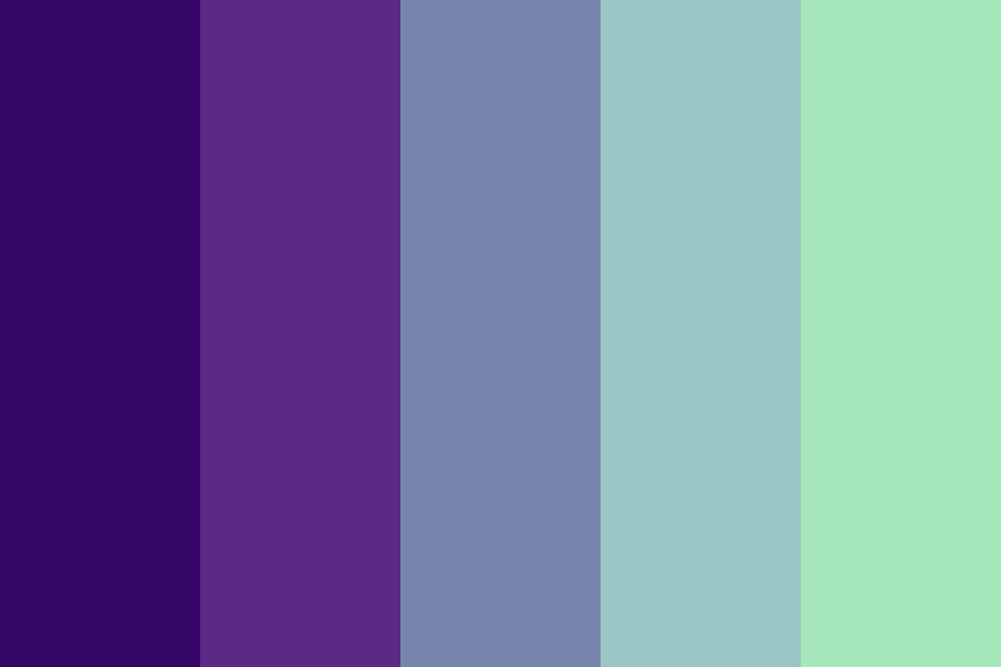 that rare crystal color palette