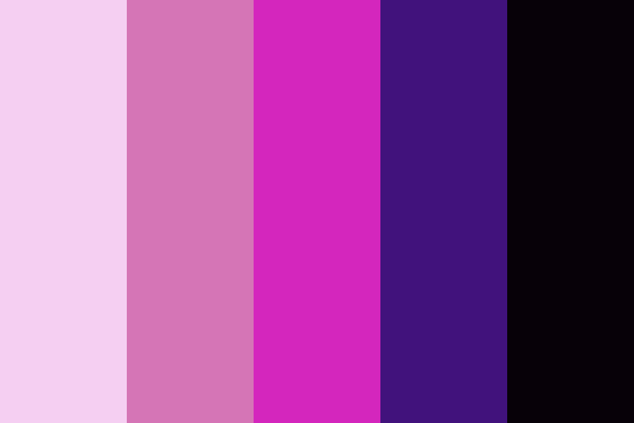 purple lazer gun color palette