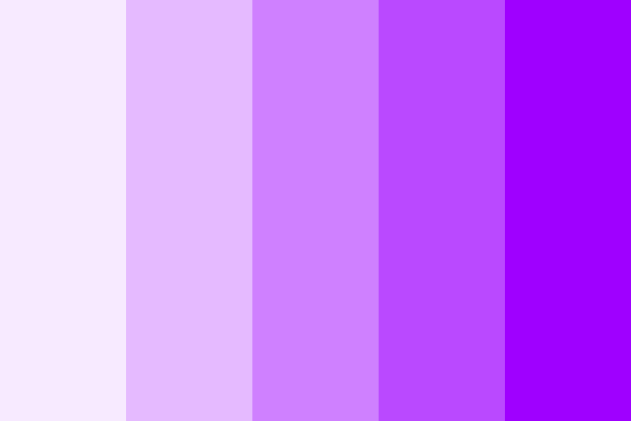 Vivid Violet color palette
