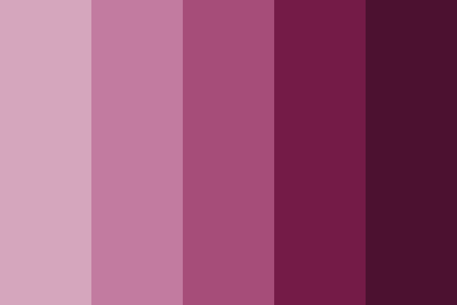 very berry love color palette