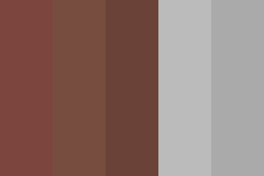 Red house colors color palette