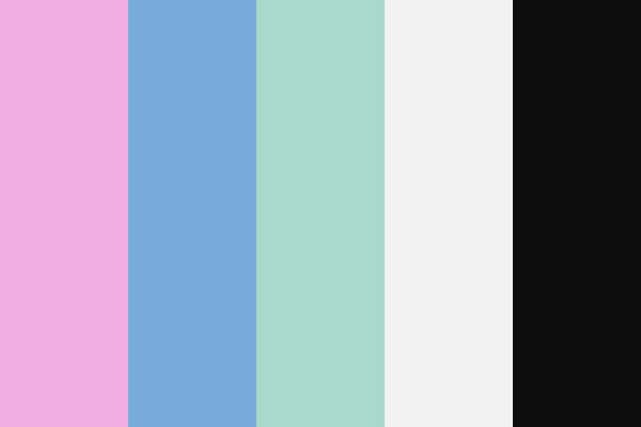 Summer Camp Island Logo color palette