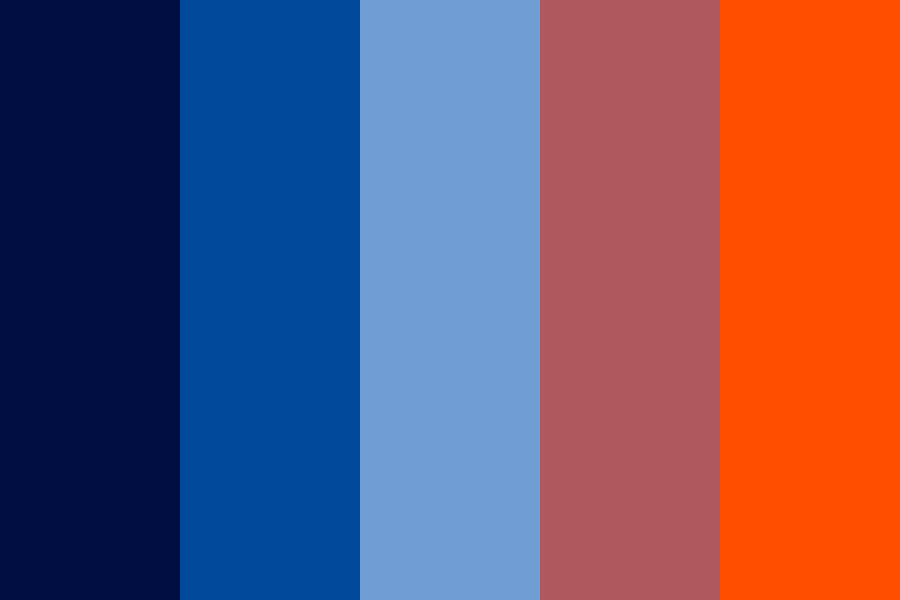Blue Anchor color palette