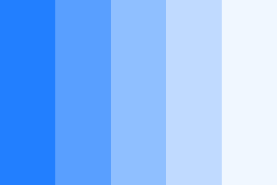 Electric Azure Color Palette
