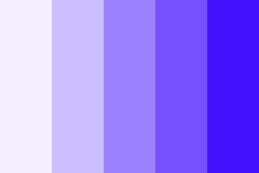 Electric Blueberry Color Palette