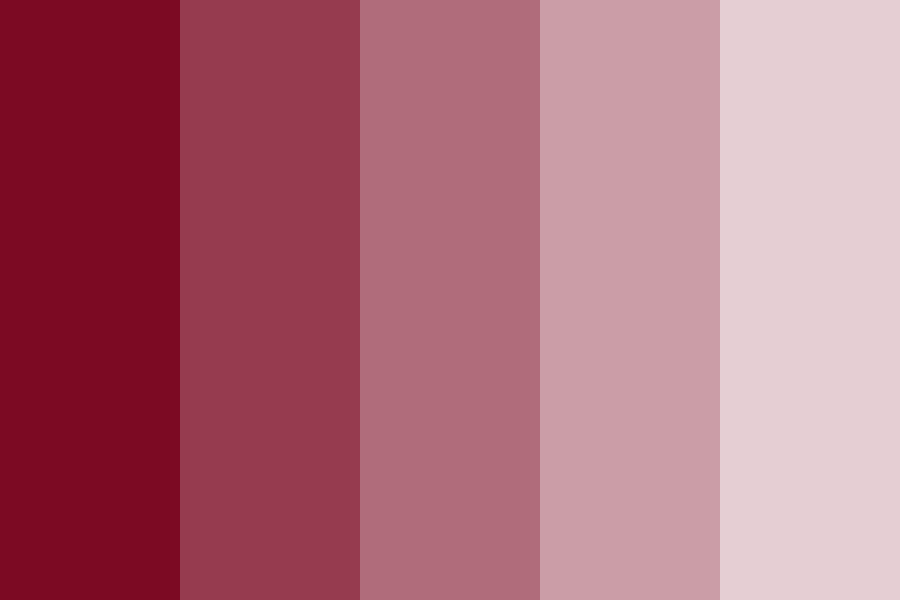 Quinacridone Deep Pink Color Palette