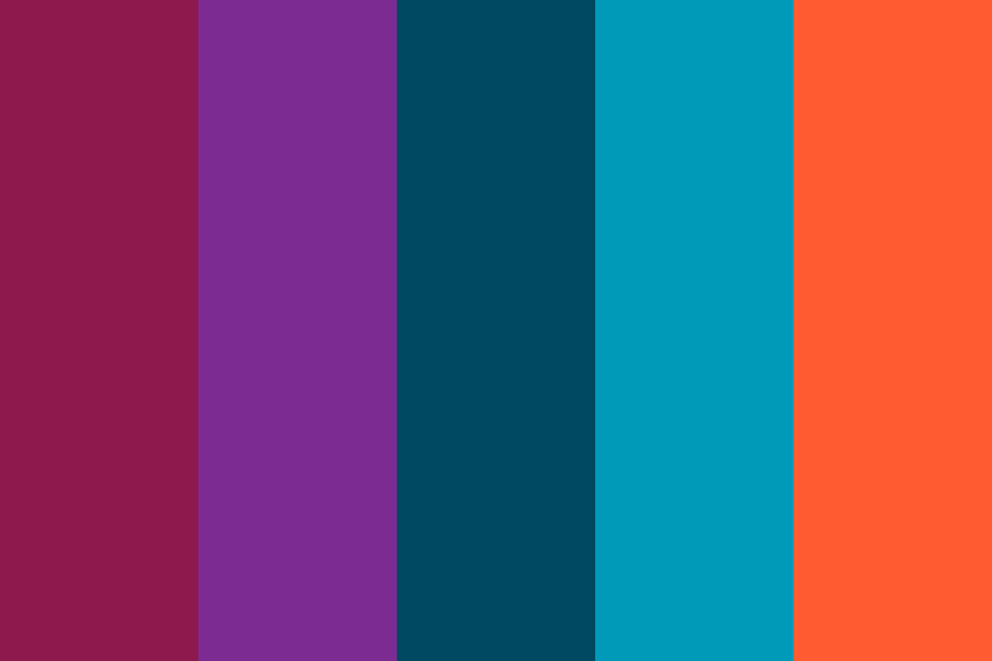 Secondary secondary 1 color palette