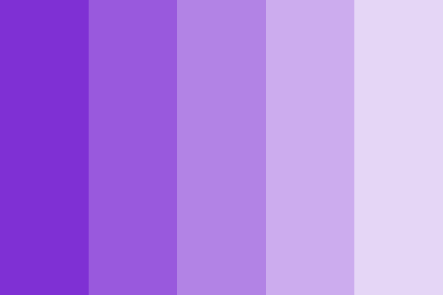 Shlurple De Purple Color Palette