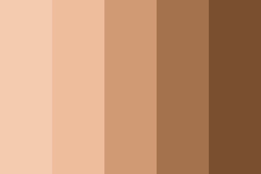Nude By Nature Color Palette