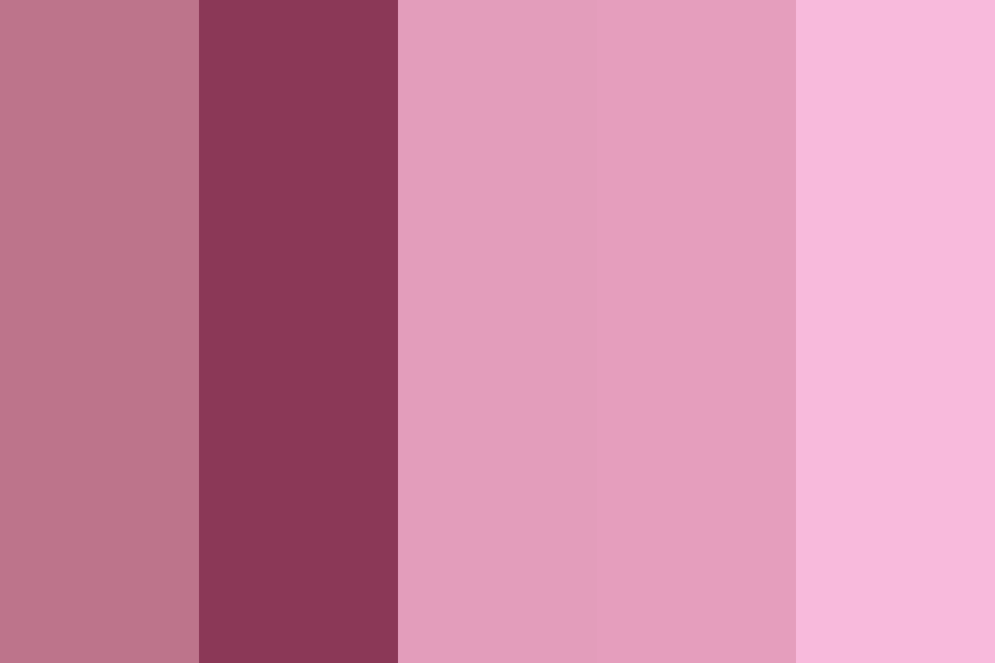 Amaranth pinkk Color Palette