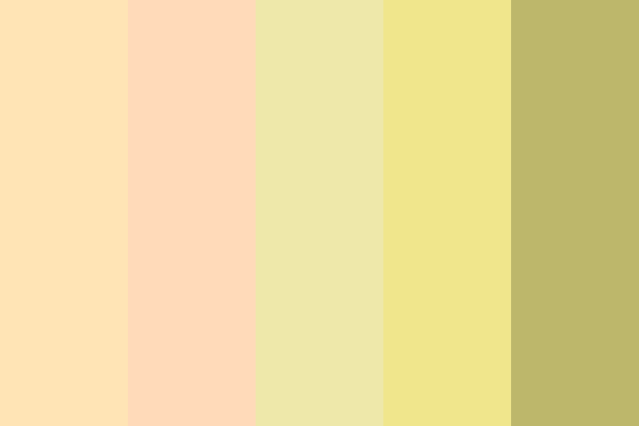 yellow colors 2 color palette