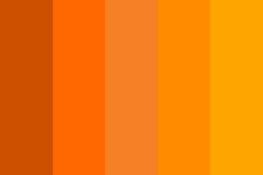 Burnt Orange - Orange Color Palette