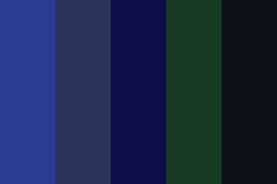 Colors of Sadness color palette