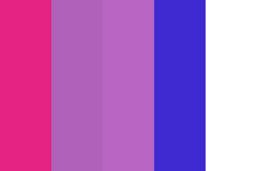 bisexual colours color palette