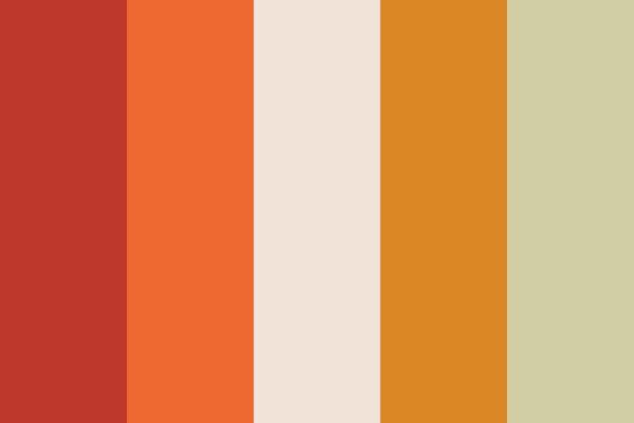 Tropical Fruit color palette