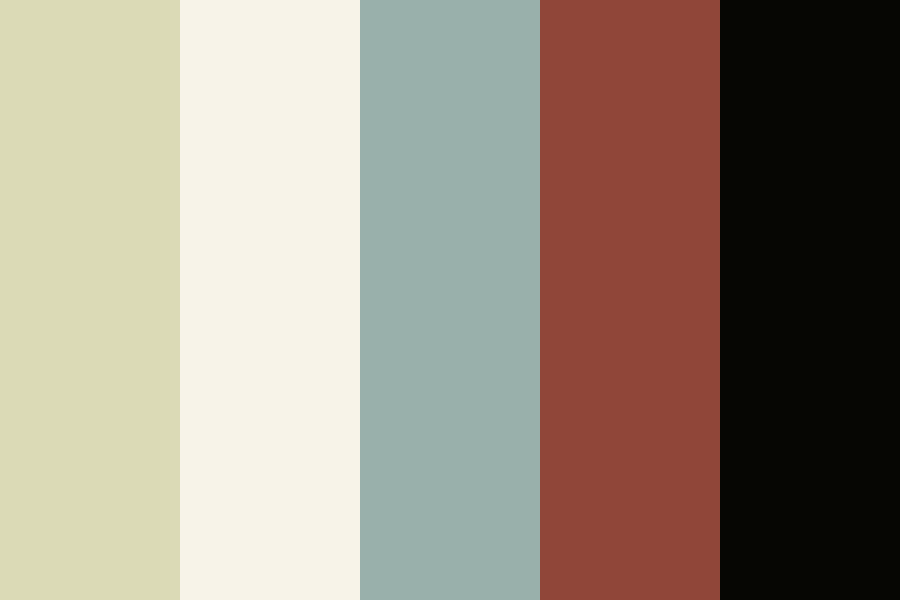 Possible web design color palette