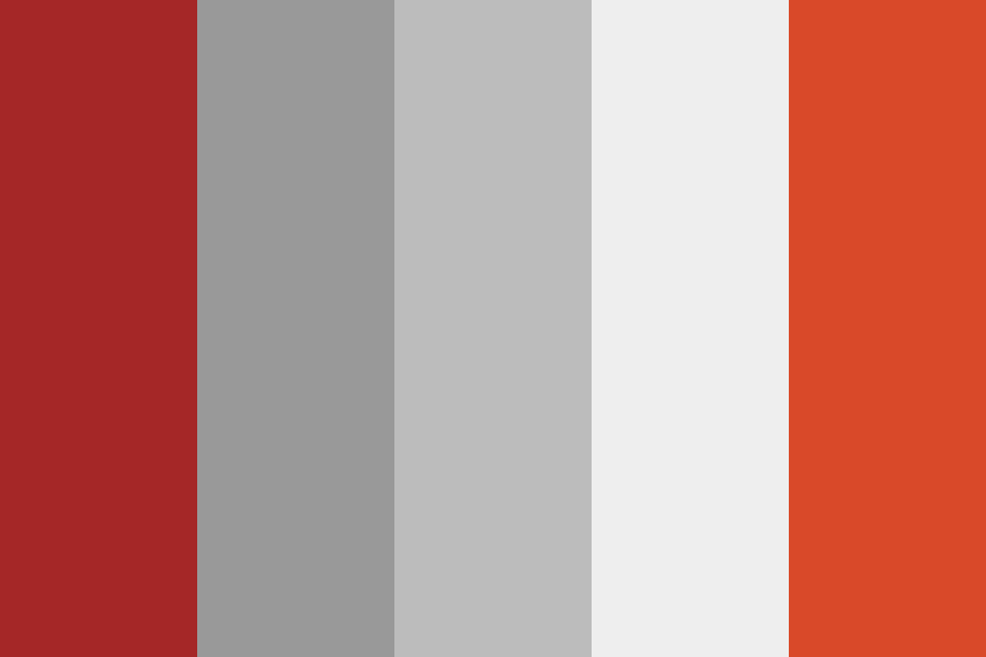 Red Koi color palette