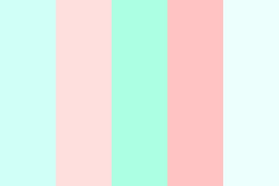 Beachy Aesthetic color palette