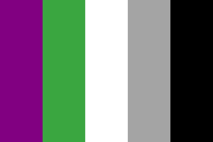 aroaceflux flag 1 color palette