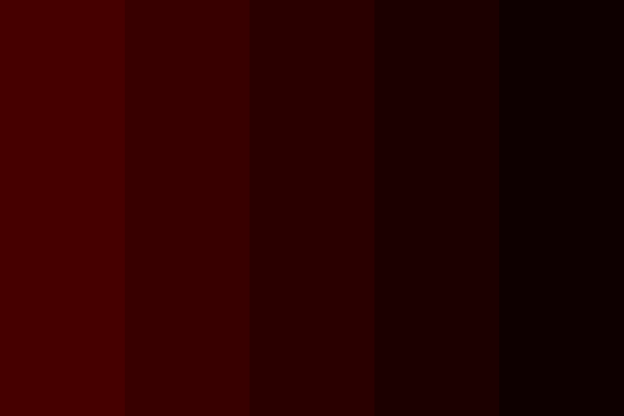 dark red Color Palette