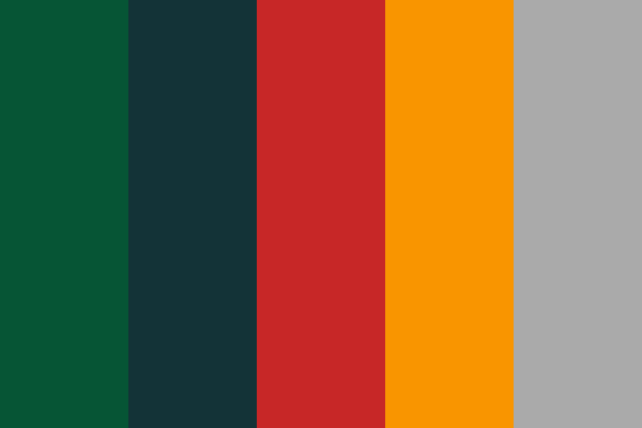 Button styling Color Palette