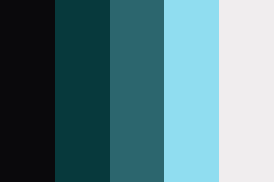 Nighttime Seaview color palette