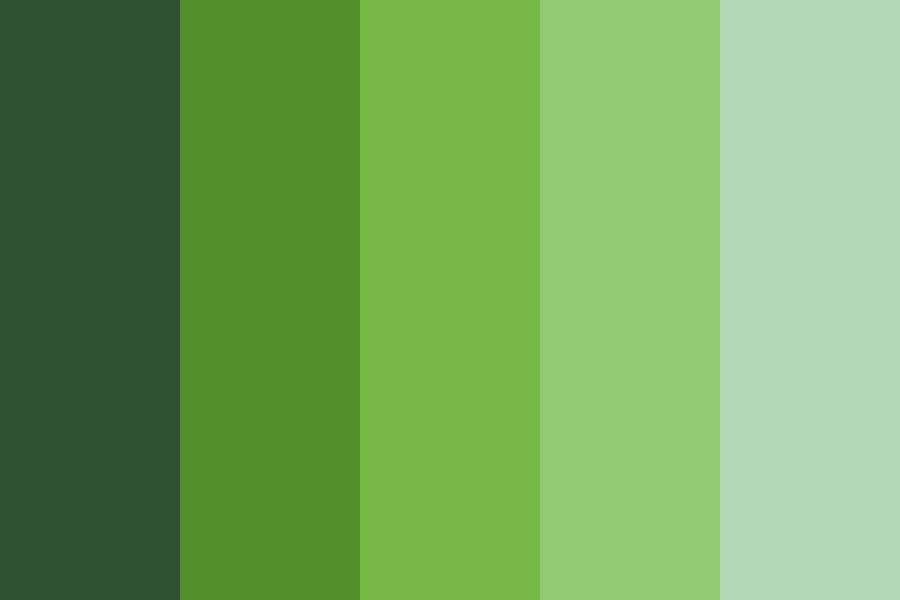 Green Scenes Color Palette