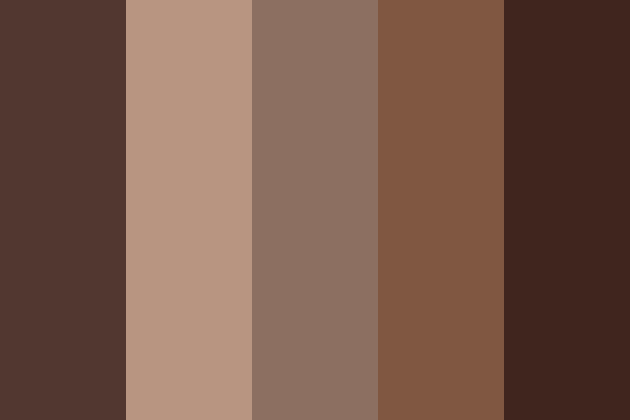 brown colors aesth3tic color palette