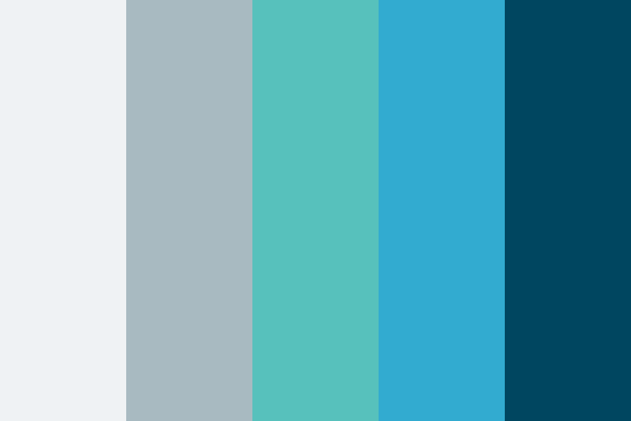 Cold Water Color Palette