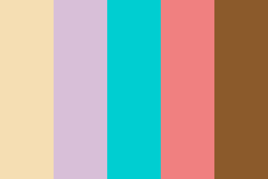 Sandy Shores color palette