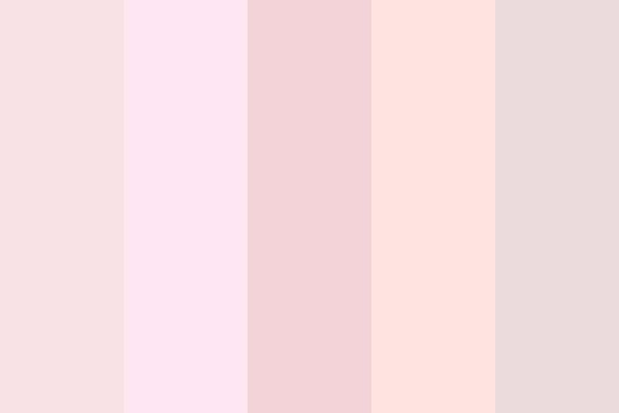 Pastel pink aesthetic Color Palette