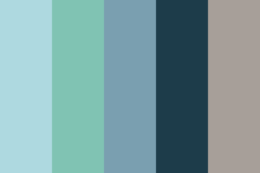 Serene Blues Color Palette
