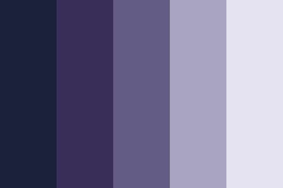 MORADO-AZUL Color Palette
