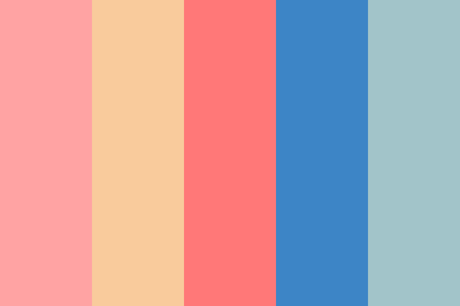 cotton candy haze color palette