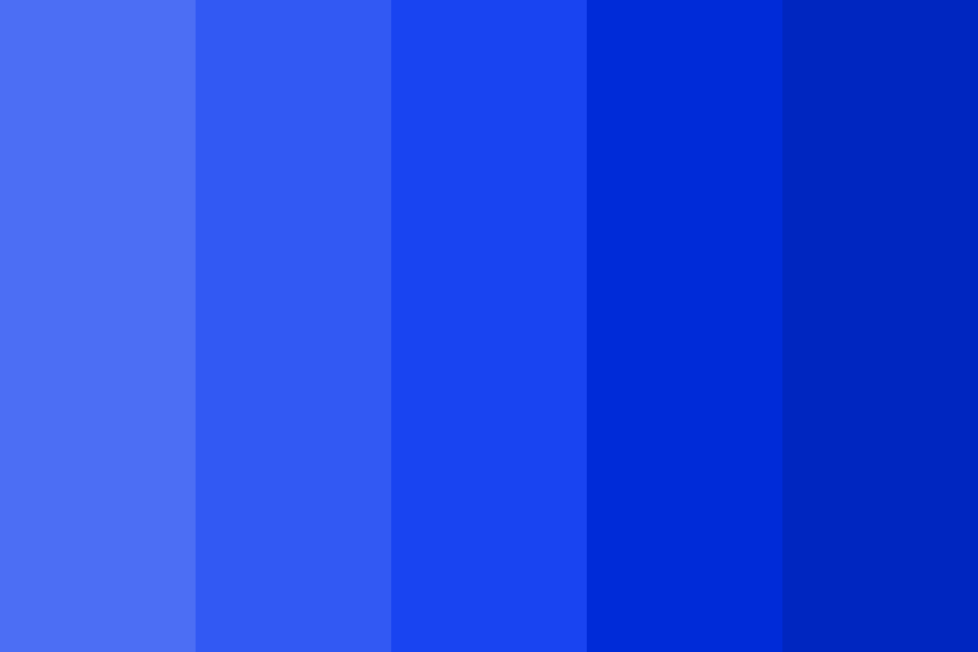 Royal Blue Color Palette